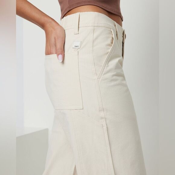 NWT Vuori Getaway Carpenter Pant in Milkweed L - Picture 5 of 12